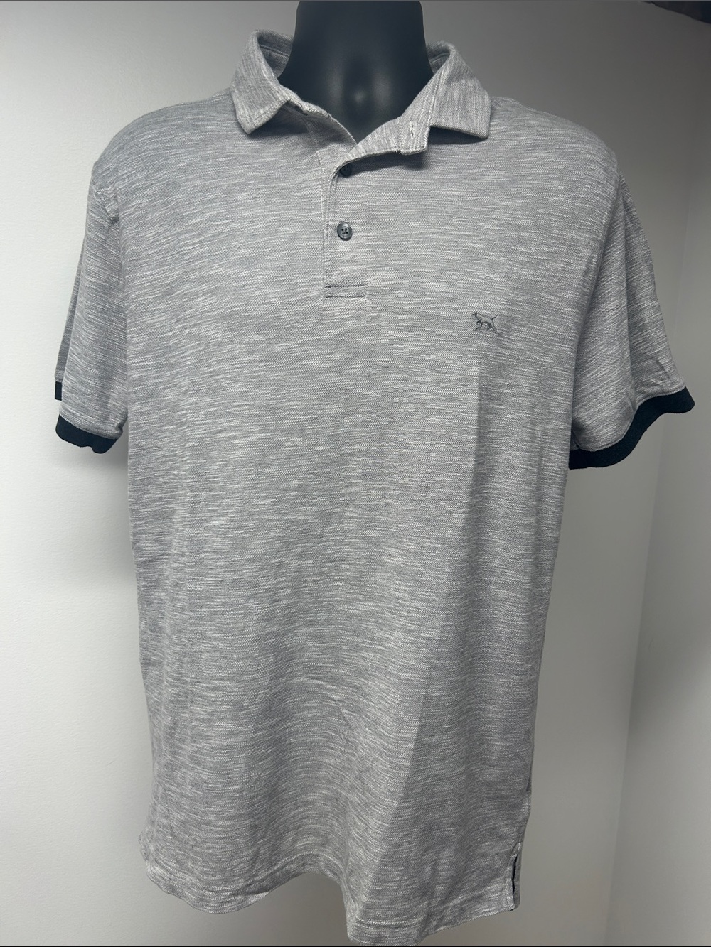 Rodd & Gunn Grey Heathered Sports Fit Short Sleeve Polo Shirt Men’s